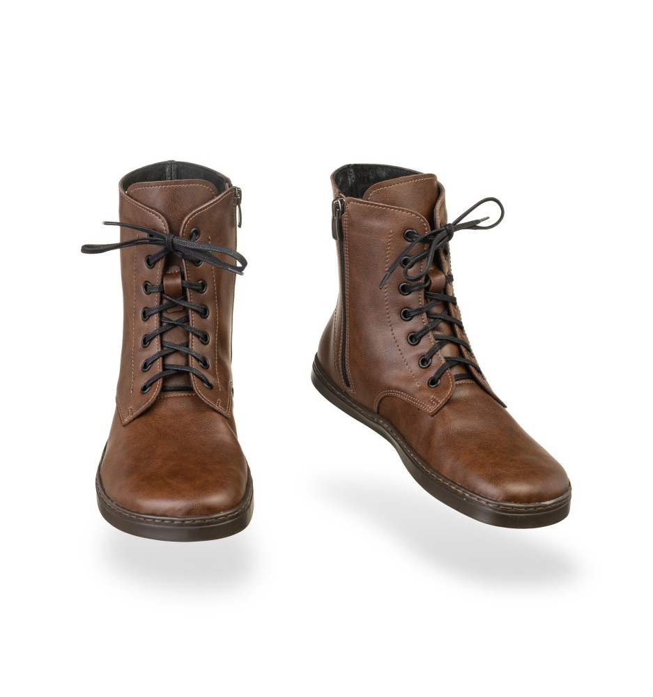 Peerko Chaussures Barefoot modèle GO Vegan - Nut Peerko Chaussures Barefoot modèle GO Vegan - Nut