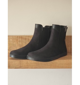 Peerko Chaussures Barefoot modèle Chelsea Boots - Black