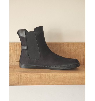 Peerko Chaussures Barefoot modèle Chelsea Boots - Black