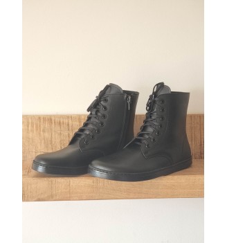 Peerko Chaussures Barefoot modèle GO Vegan - Black