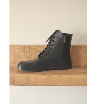 Peerko Chaussures Barefoot modèle GO Vegan - Black