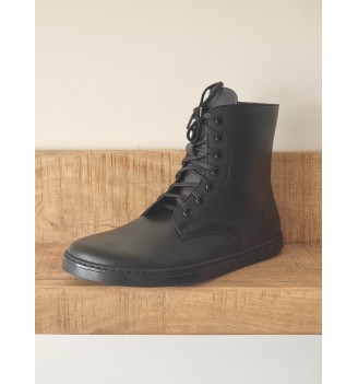 Peerko Chaussures Barefoot modèle GO Vegan - Black