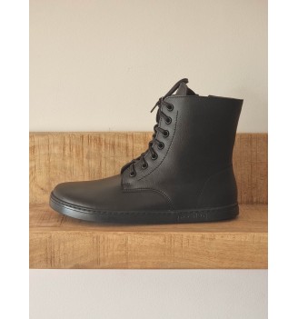 Peerko Chaussures Barefoot modèle GO Vegan - Black