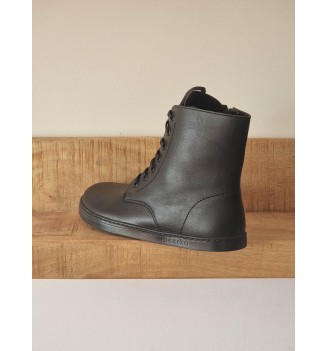Peerko Chaussures Barefoot modèle GO Vegan - Black