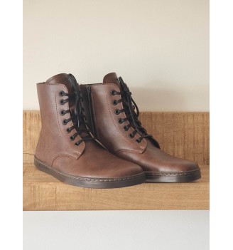 Peerko Chaussures Barefoot modèle GO Vegan - Nut