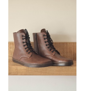 Peerko Chaussures Barefoot modèle GO Vegan - Nut