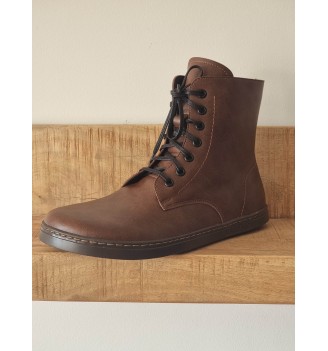 Peerko Chaussures Barefoot modèle GO Vegan - Nut