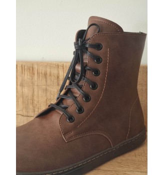 Peerko Chaussures Barefoot modèle GO Vegan - Nut