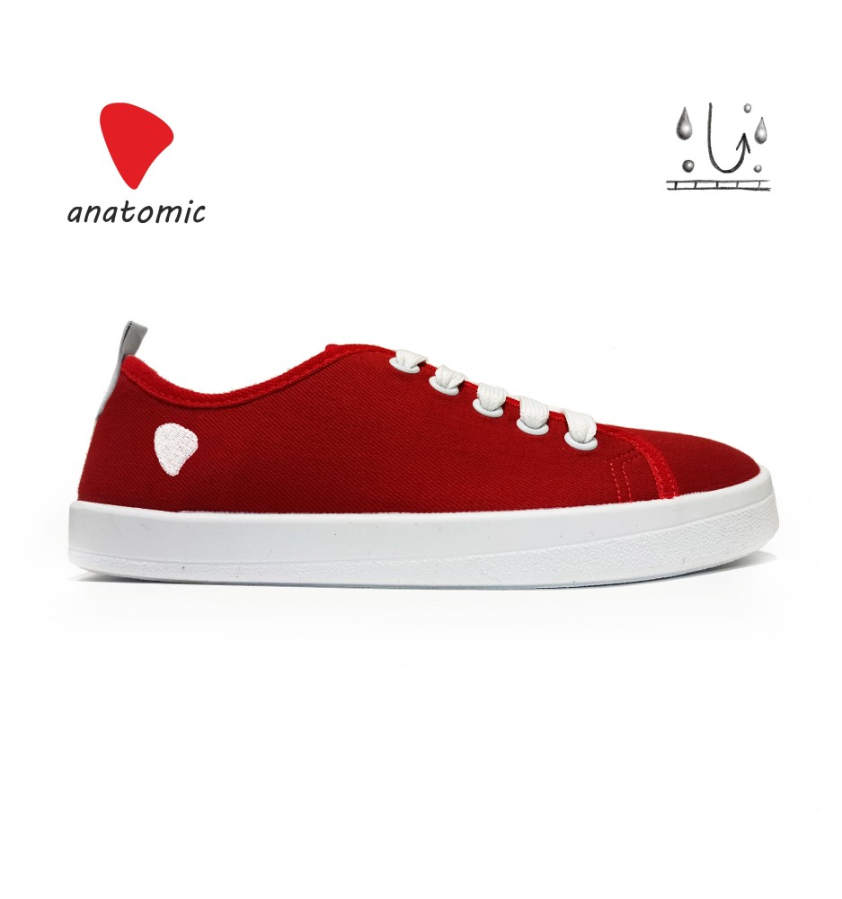 Chaussure Barefoot Starter Water Repellent - Rouge Chaussure Barefoot Starter Water Repellent - Rouge