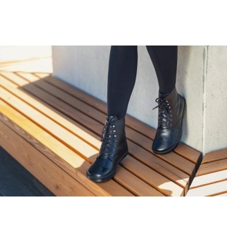 Frost Fourrées Cuir - Black