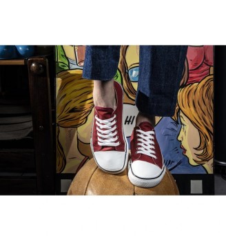 HERLIK Burgundy-White