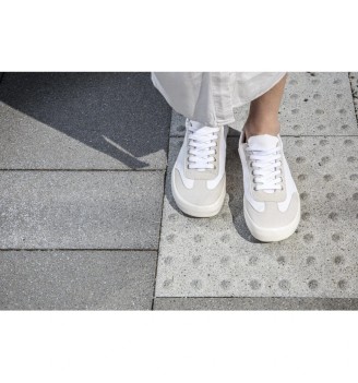 Chaussure Barefoot Bohempia Felix White Tan