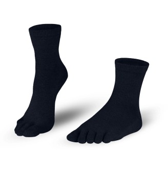 Chaussettes à orteils Midi en coton - Noir