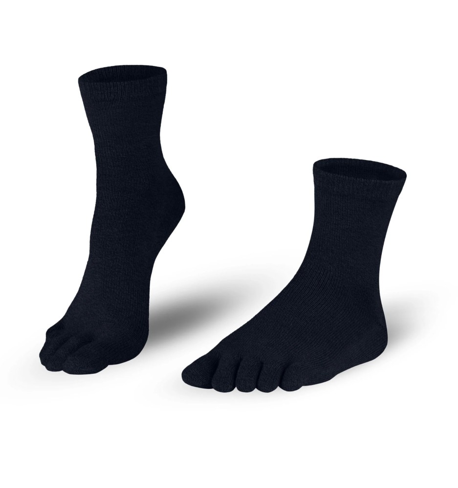 Chaussettes à orteils Midi en coton - Noir Chaussettes à orteils Midi en coton - Noir