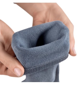 Chaussettes à orteils Midi en coton - Gris