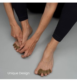 Toe spacer écarteurs et séparateurs d'orteils MyFootFunction Slate Gris