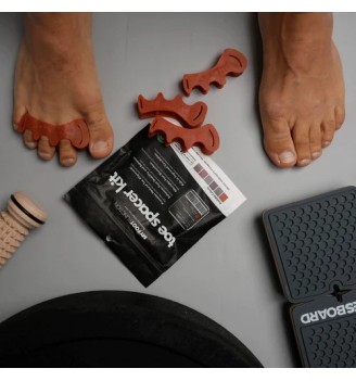 Toe spacer écarteurs et séparateurs d'orteils MyFootFunction Slate Gris