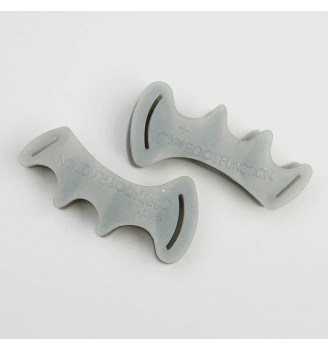Toe spacer écarteurs et séparateurs d'orteils MyFootFunction Slate Gris