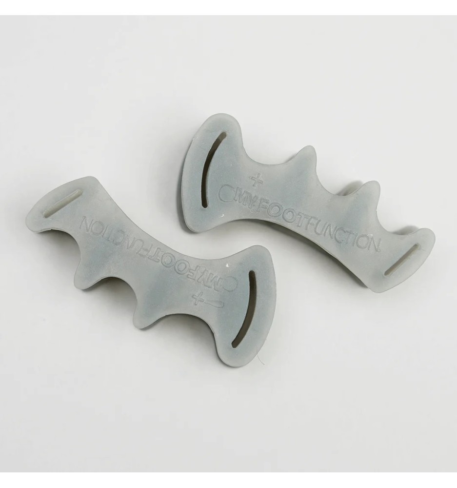 Toe spacer écarteurs et séparateurs d'orteils MyFootFunction Slate Gris Toe spacer écarteurs et séparateurs d'orteils MyFootFunction Slate Gris